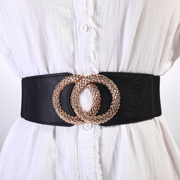 Elastic Wide Girdle Fashion Belts