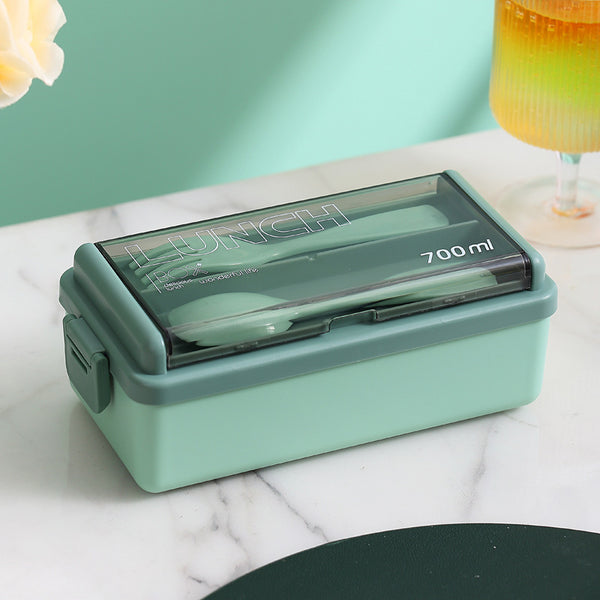 Microwavable Bento Lunch Container with Compartments