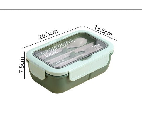 Microwavable Lunch Container with Compartments