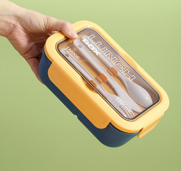 Microwavable Lunch Container with Compartments