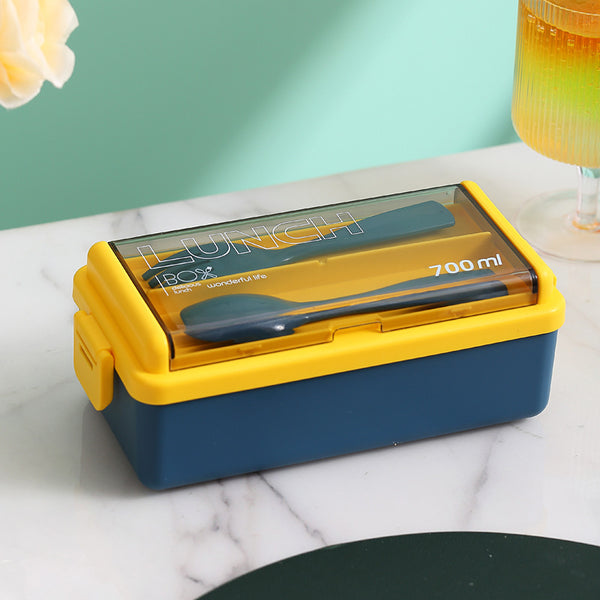 Microwavable Bento Lunch Container with Compartments