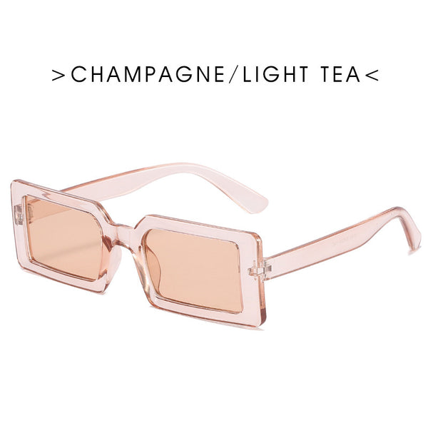 Candy Color Square Frame Sunglasses