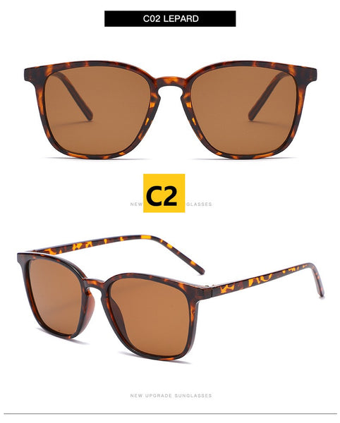 Simple Retro Square Sunglasses