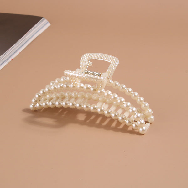 Star Pearl Hair Clamps