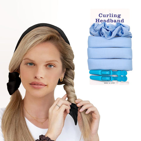 Heatless Curling Rod Headband