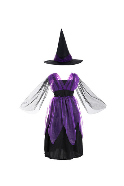 Halloween Witch Costumes Purple