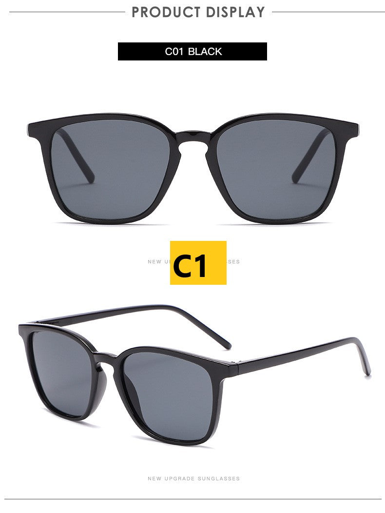 Simple Retro Square Sunglasses