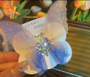 Tulle Butterfly Hair Clip