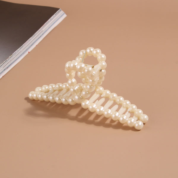 Star Pearl Hair Clamps