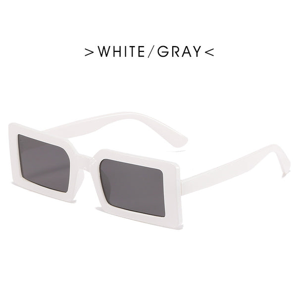 Candy Color Square Frame Sunglasses