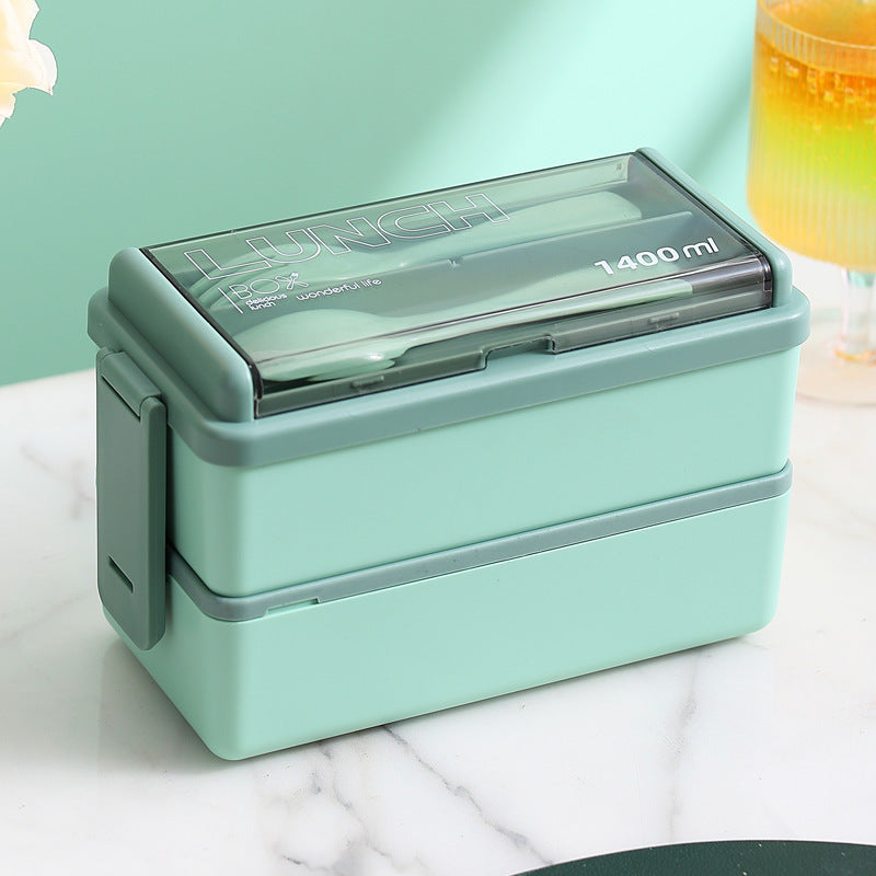 Microwavable Bento Lunch Container with Compartments