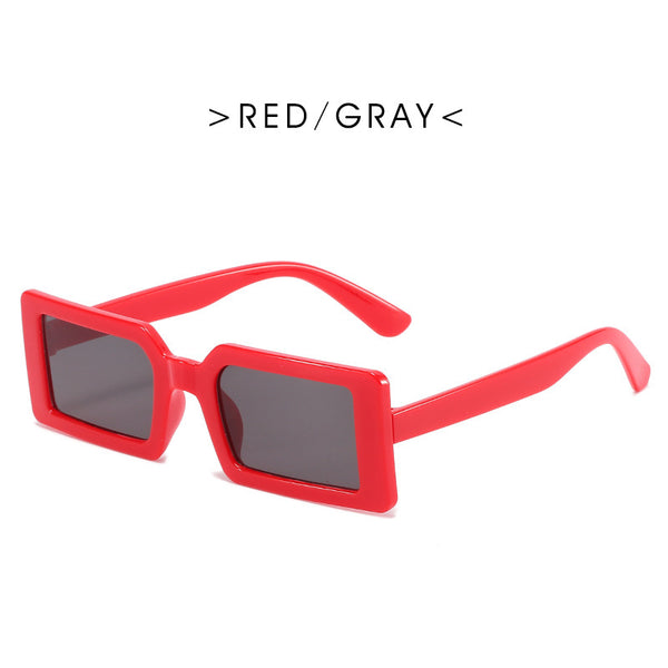 Candy Color Square Frame Sunglasses