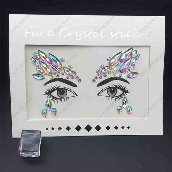 1140 3D Face Gems