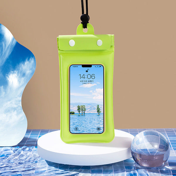 3 Layered Inflatable Waterproof Phone Pouch