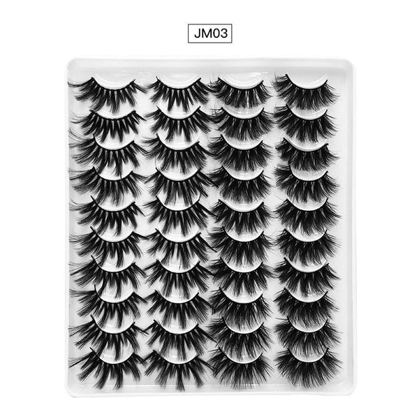 20 Pairs 8D Mink Eyelashes