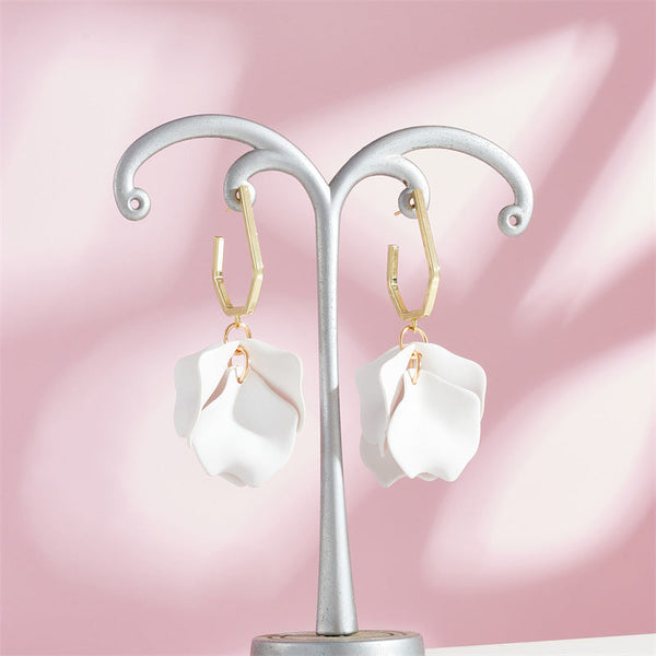 Acrylic Petals Earrings