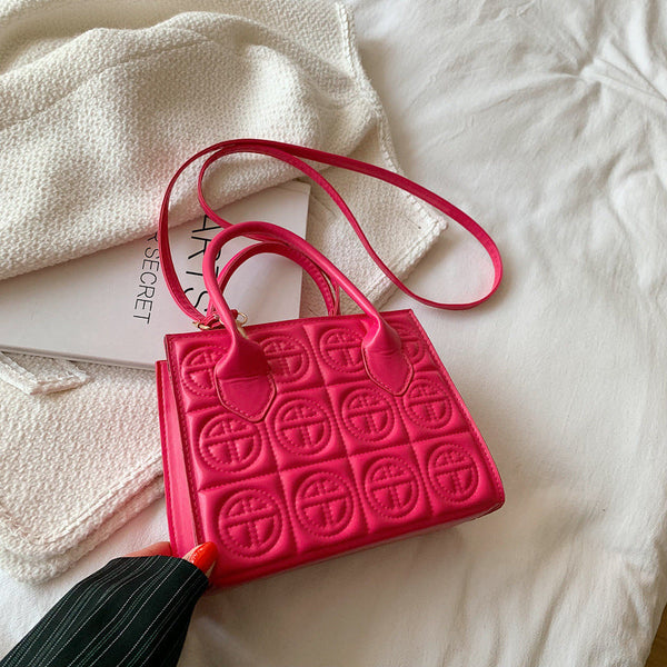 Bright Cross Quilted Sidebag