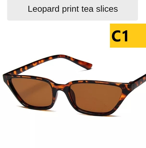 Women Rectangle Vintage Sunglasses