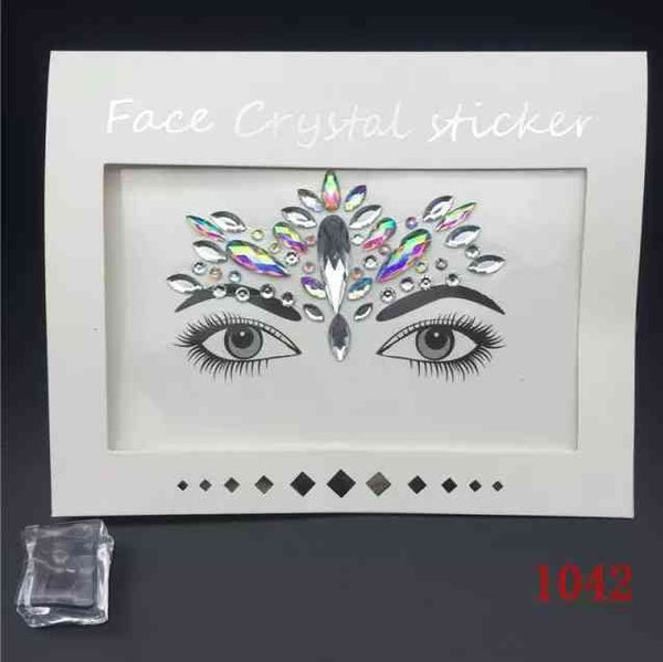 1140 3D Face Gems