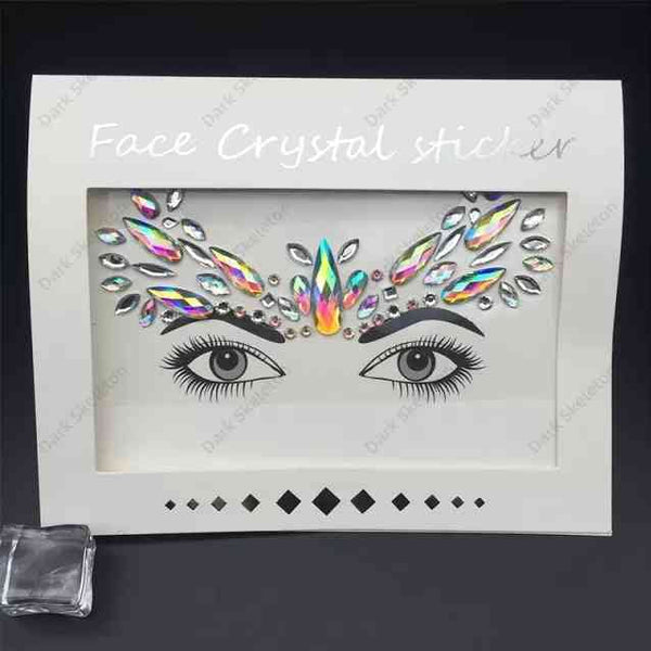 1140 3D Face Gems