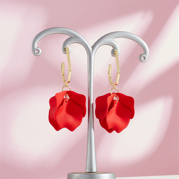 Acrylic Petals Earrings