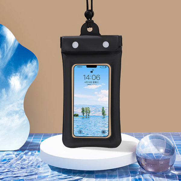 3 Layered Inflatable Waterproof Phone Pouch