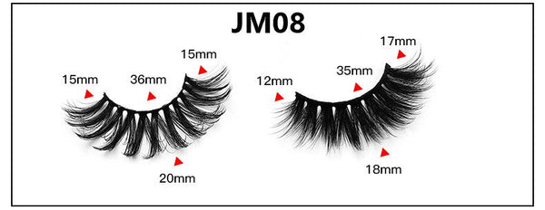 20 Pairs 8D Mink Eyelashes