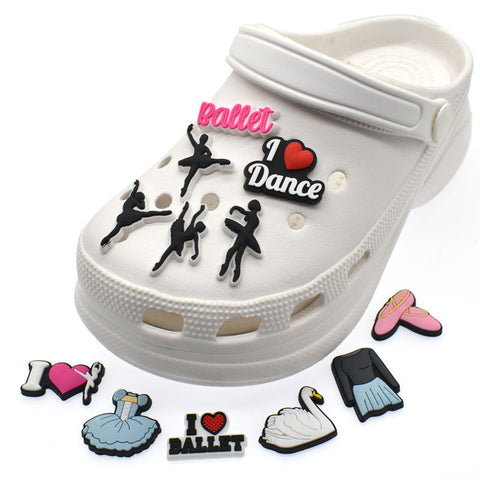 Ballet Crocs Charm