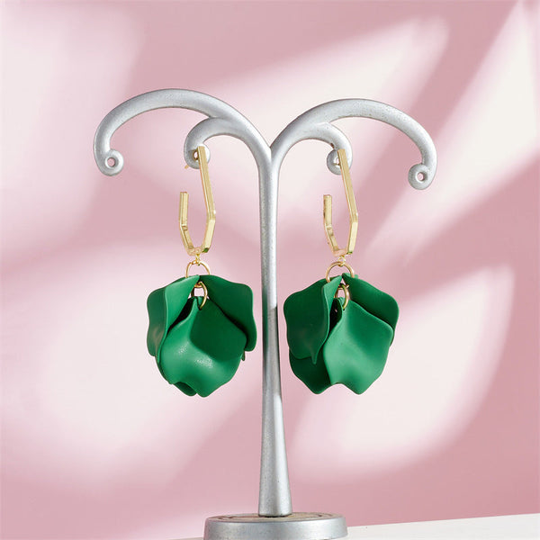 Acrylic Petals Earrings