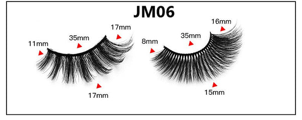 20 Pairs 8D Mink Eyelashes