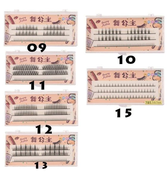 3 Rows Individual Eyelash Extensions