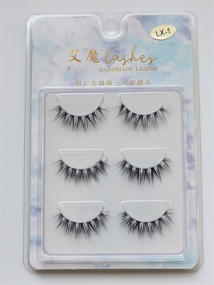 3 Pairs Pack of False Lashes