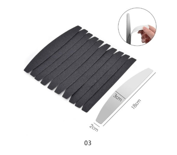 10 Pc Double-ended Nail File