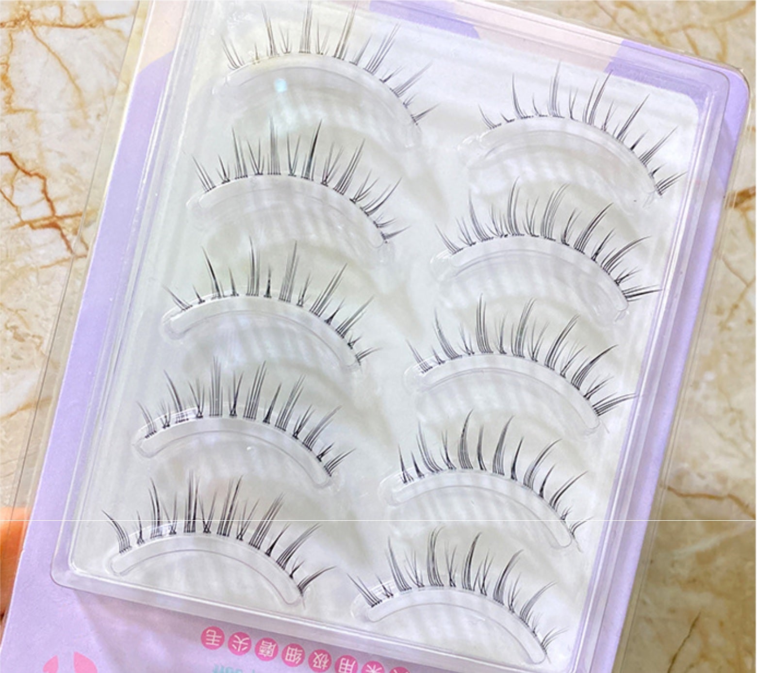 Natural Eyelashes Pack-NL003