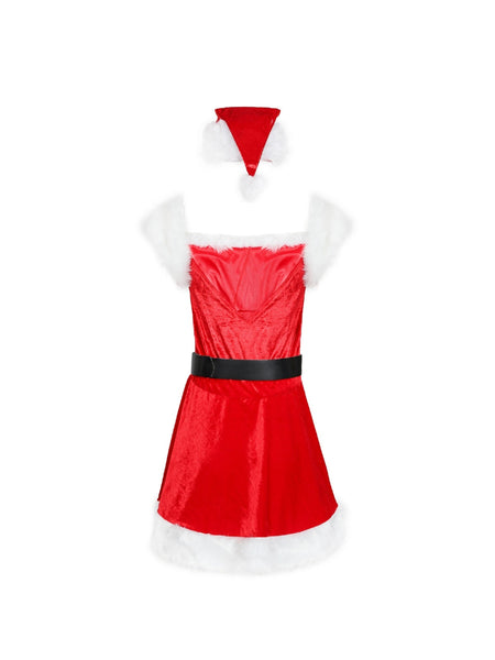 Free Size Mrs Clause Costume