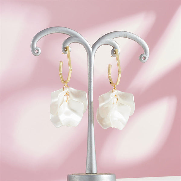 Acrylic Petals Earrings