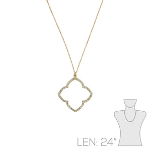 Line Pendant Necklace