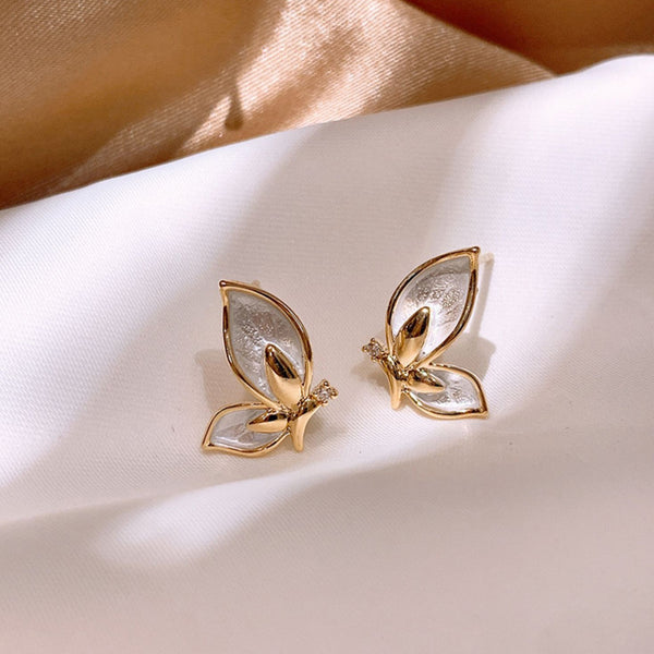 Trendy Butterfly Stud Earring