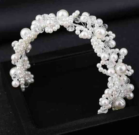 Pearl Crystal Headband