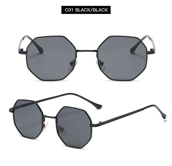 Large Frame Octagonal Sunglasses