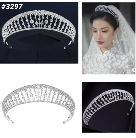 Women Rinestones Crystal Tiara/Crown