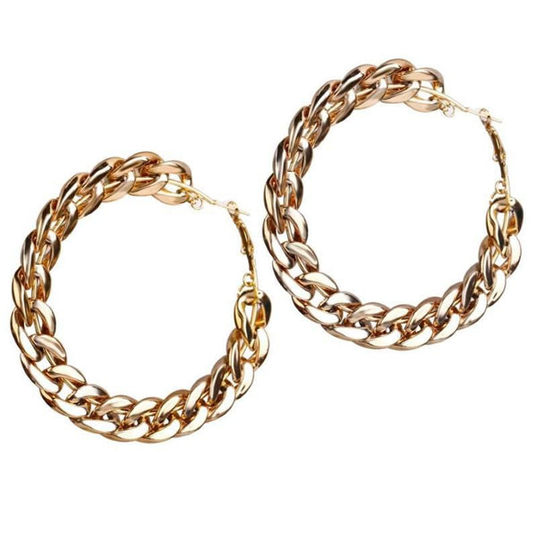 Hip Hop Hoop Earrings