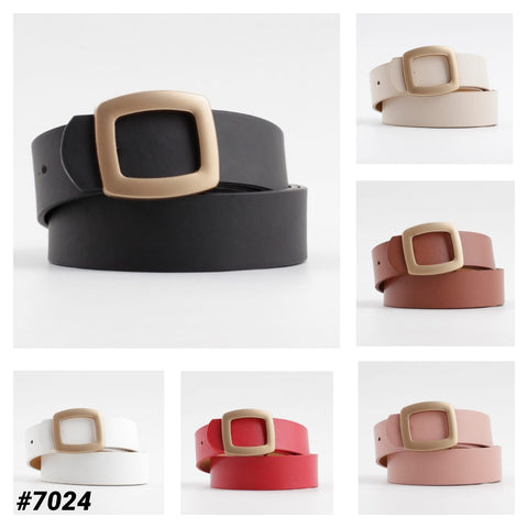 Ladies Snap Buckle Belt