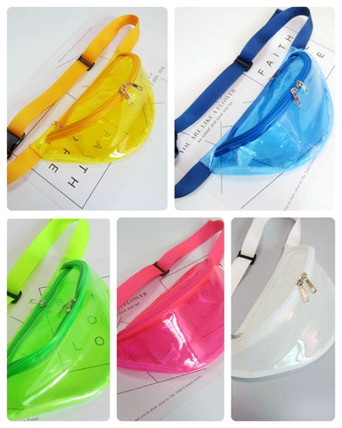 Transparent Jelly Fanny Packs