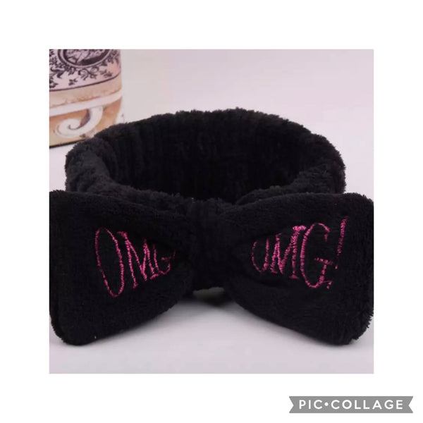 Spa Headbands - OMG 12 Pcs (Assorted Colors)