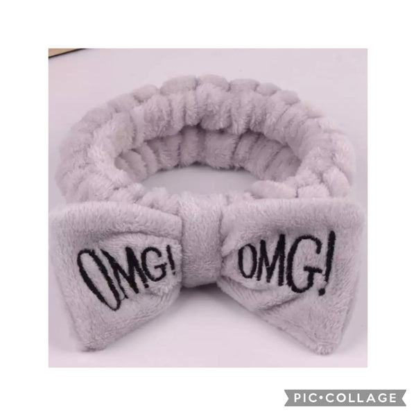 Spa Headbands - OMG 12 Pcs (Assorted Colors)