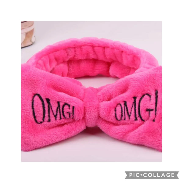 Spa Headbands - OMG 12 Pcs (Assorted Colors)