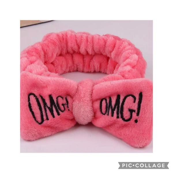 Spa Headbands - OMG 12 Pcs (Assorted Colors)