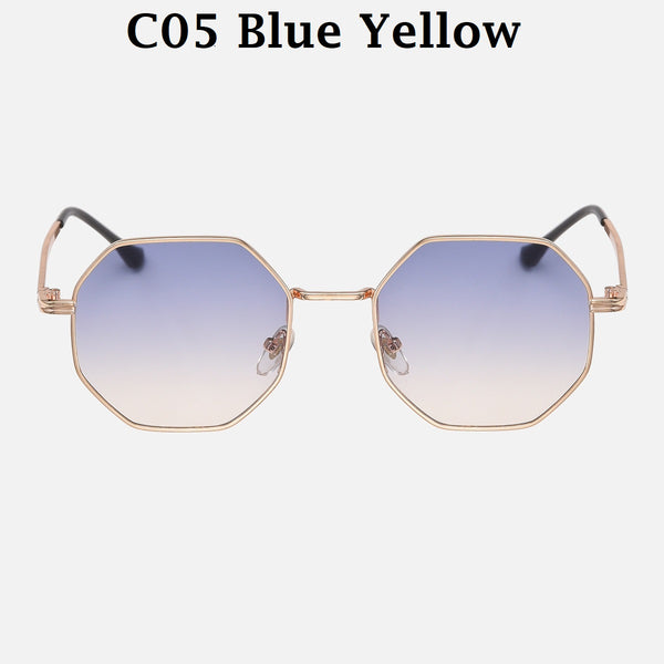 Large Frame Octagonal Sunglasses