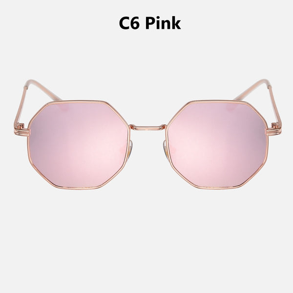 Large Frame Octagonal Sunglasses